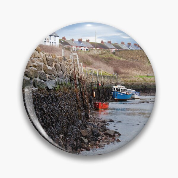 Item preview, Seaton Sluice Harbour in January sunshine designed and sold by Violaman.