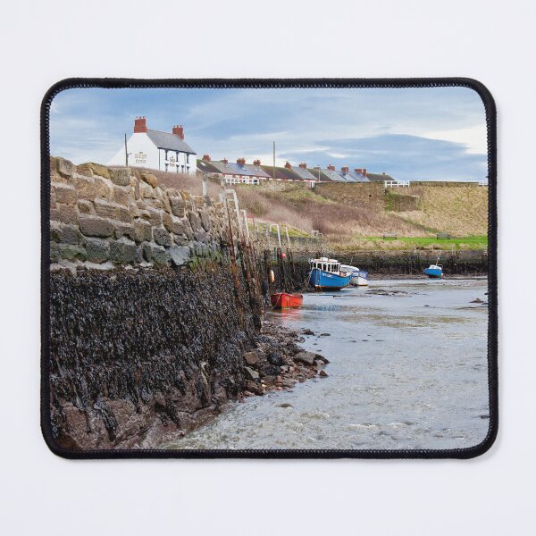 Item preview, Seaton Sluice Harbour in January sunshine designed and sold by Violaman.
