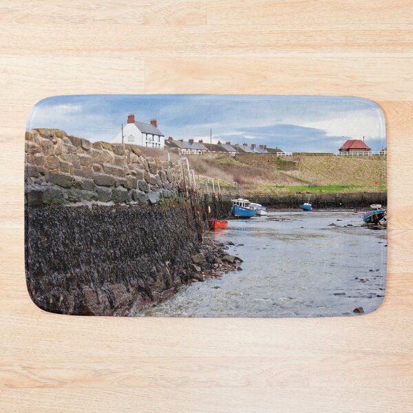 Item preview, Seaton Sluice Harbour in January sunshine designed and sold by Violaman.