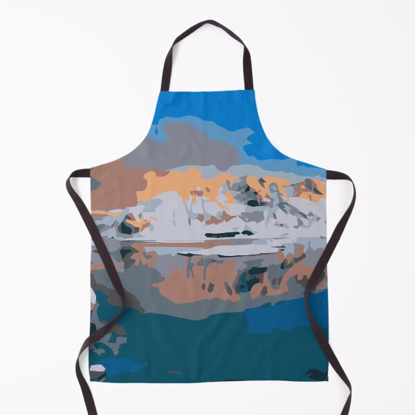 Item preview, Abstract Illustration:- Abstract Landscape Wall Art-Vintage Landscape Art designed and sold by typoinspired.