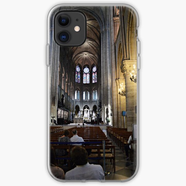 Our lady of Paris iPhone Soft Case