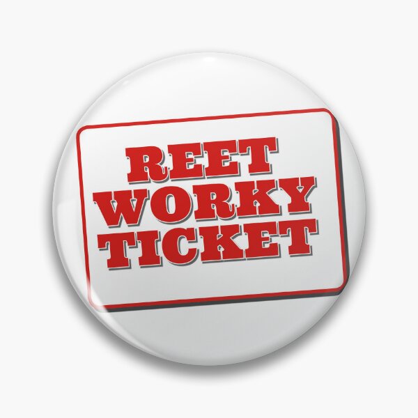 Item preview, Reet Worky Ticket designed and sold by NORTHERNDAYS.