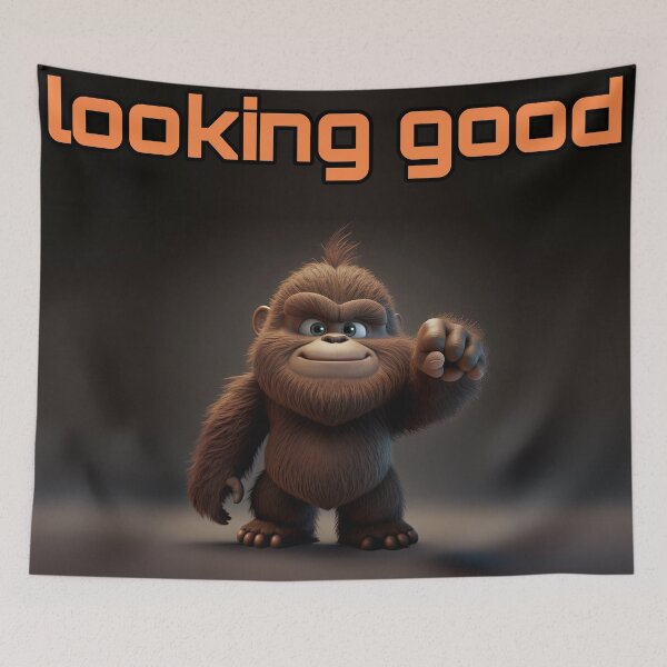 Item preview, Bigfoot - Looking good designed and sold by TheArtfulAI.