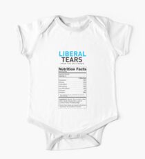Liberal/Democrat Tears Funny Joke Supplement Facts - Online Store One Piece - Short Sleeve