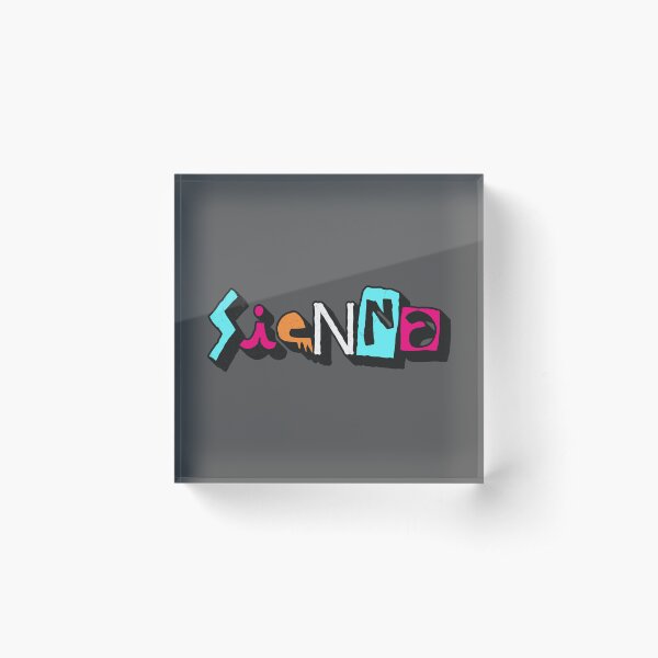 Item preview, SIENNA Custom Text Birthday Name designed and sold by Danylo Mikhnievych.