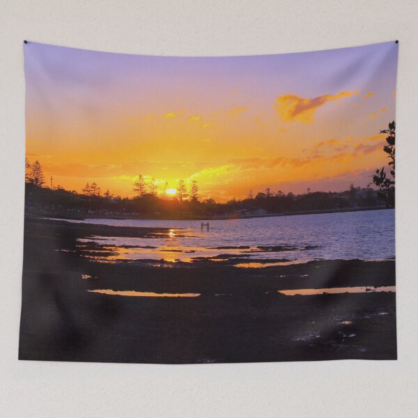 Item preview, Wynnum Sunset designed and sold by W E NIXON  PHOTOGRAPHY.