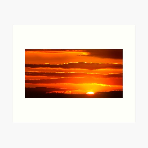Sunset Art Print