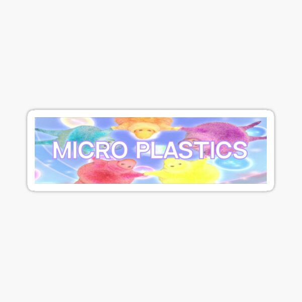 Item preview, Microplastic Boohbah Obscure Bumper Sticker designed and sold by Low Culture Committee.