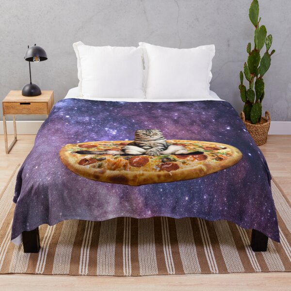 Item preview, Pizza Cat in Space designed and sold by MeowMerch.