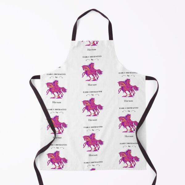 Item preview, Easily distracted by Horses in Purple designed and sold by Horse-Aholic.