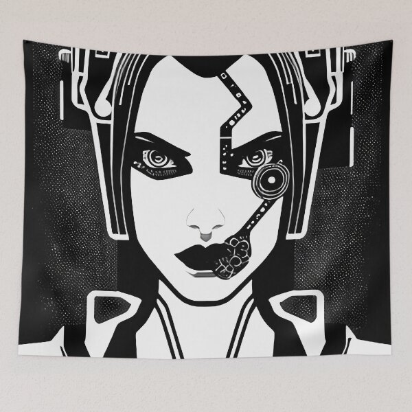 Item preview, Lambda android portrait designed and sold by Kamiri.