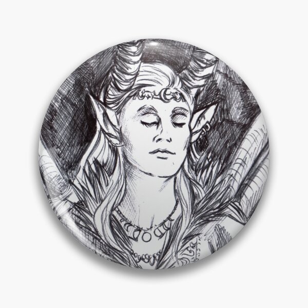 Artikelvorschau, Titania (schwarz und weiß) entworfen und verkauft von Furiarossa.