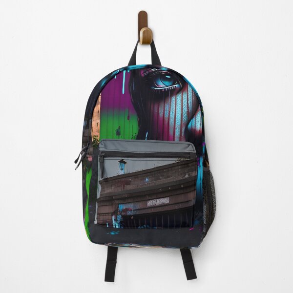 Item preview, Graffiti On A Dilapidated Wall Digital Art designed and sold by ArtsyWishesShop.