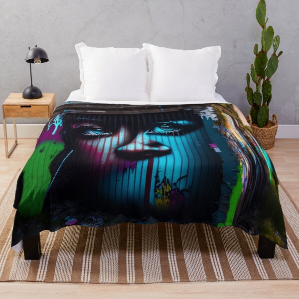 Item preview, Graffiti On A Dilapidated Wall Digital Art designed and sold by ArtsyWishesShop.