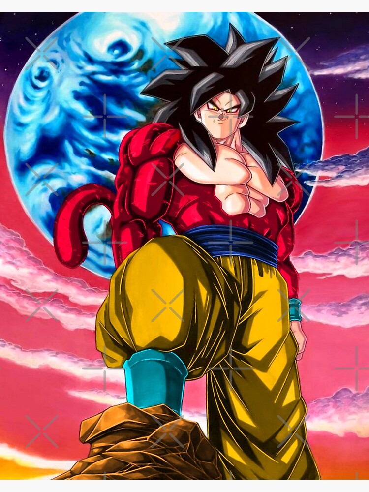 Goku Ssj 4.  Goku, Anime dragon ball super, Dragon ball art