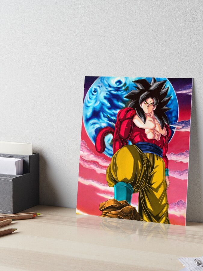 Super Saiyan 4 Goku  Dragon ball art, Dragon ball painting, Dragon ball  super artwork