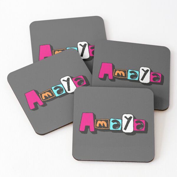 Item preview, AMAYA Custom Text Birthday Name designed and sold by Danylo Mikhnievych.