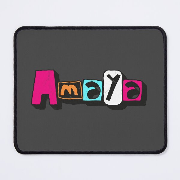 Item preview, AMAYA Custom Text Birthday Name designed and sold by Danylo Mikhnievych.