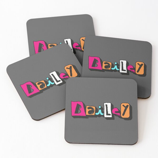 Item preview, BAILEY Custom Text Birthday Name designed and sold by Danylo Mikhnievych.