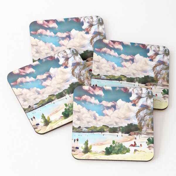 Item preview, Miami Beach Scene designed and sold by Nicholas  Ward.