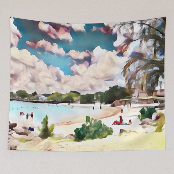 Item preview, Miami Beach Scene designed and sold by Nicholas  Ward.