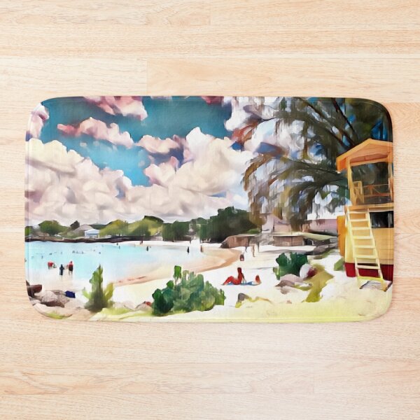 Item preview, Miami Beach Scene designed and sold by Nicholas  Ward.