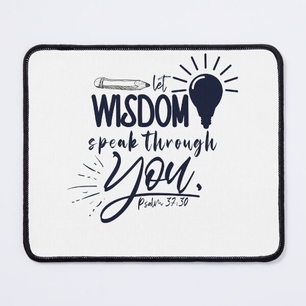 Item preview, Let Wisdom speak through you - Bible verse designed and sold by Calli_Designs.