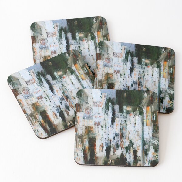 Item preview, Shopping in Japan AI Oil Painting Digital Art designed and sold by Gogmagosh.