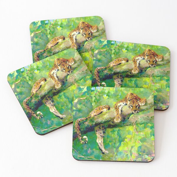 Item preview, Leopard in a Tree by Arthur Wardle designed and sold by KellysComColors.