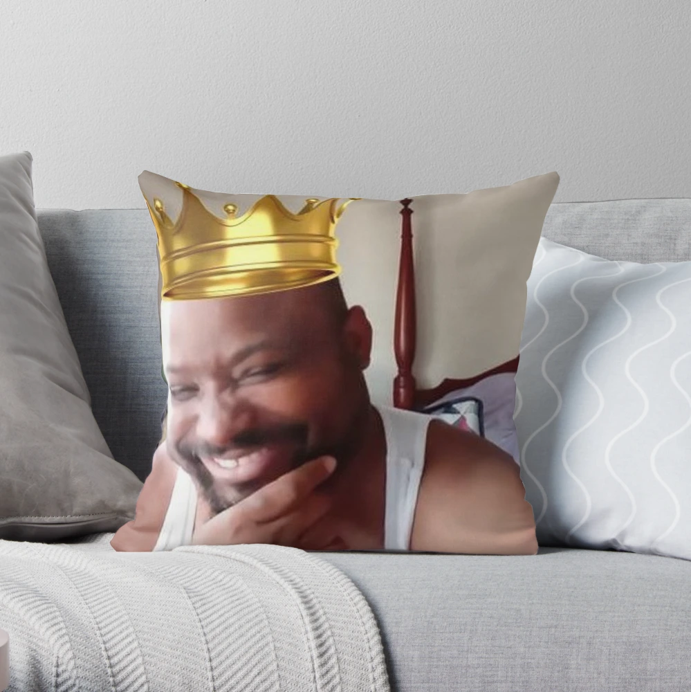 Man face Throw Pillow by MarkTheUser