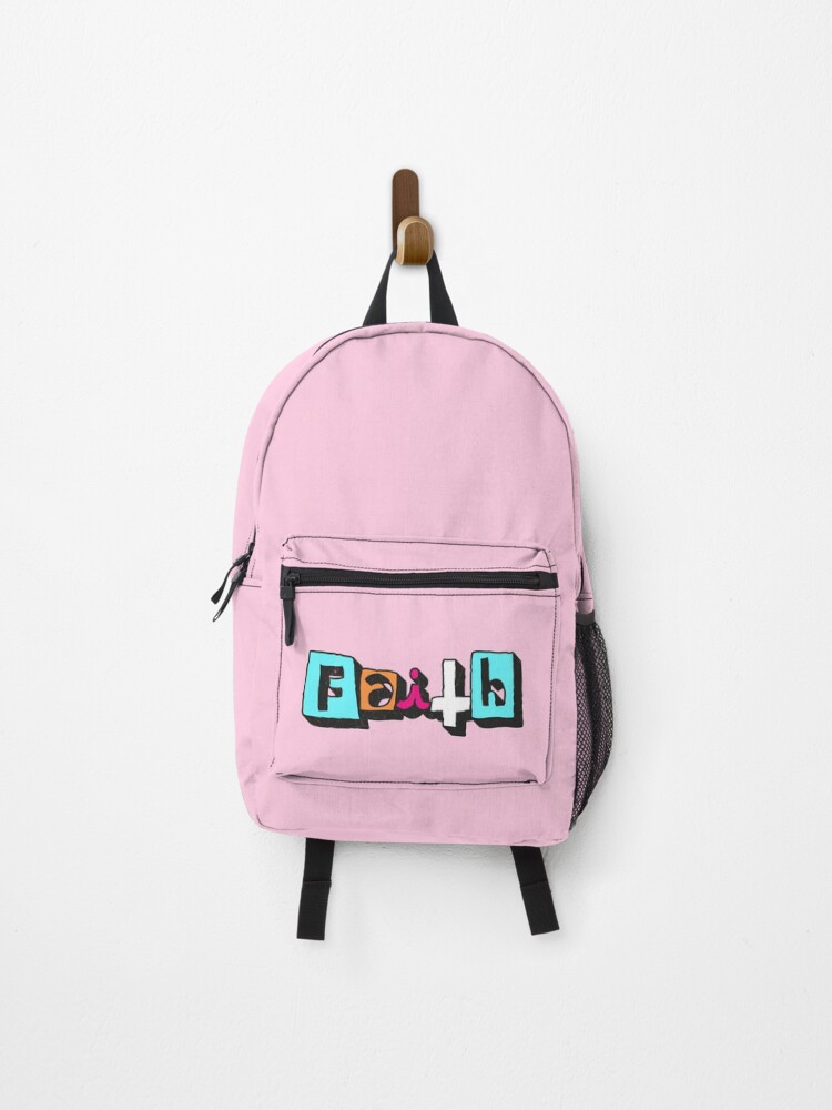 Thumbnail 1 of 3, Backpack, FAITH Custom Text Birthday Name designed and sold by dangerarrow.