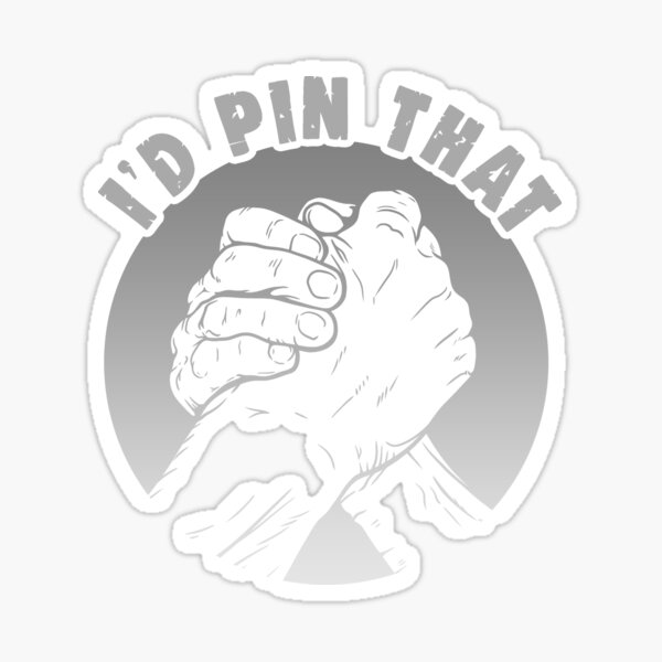 Arm Wrestler Design Hand Wrestle Arm Wrestling Sticker For Sale By Stonetat2 Redbubble 1090