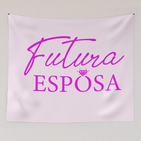 Item preview, Futura Esposa - Diseño de futura esposa para novias españolas - color de boda rosa designed and sold by ALLURE-minimal.
