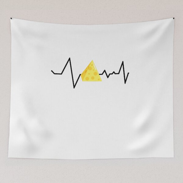 Item preview, Cheese Heartbeat Funny Cheese Lover Gift Tee designed and sold by yssnyd.