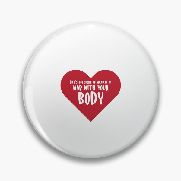 Item preview, Life's too short to spend it at war with your body designed and sold by ReephShop ★★★★★.