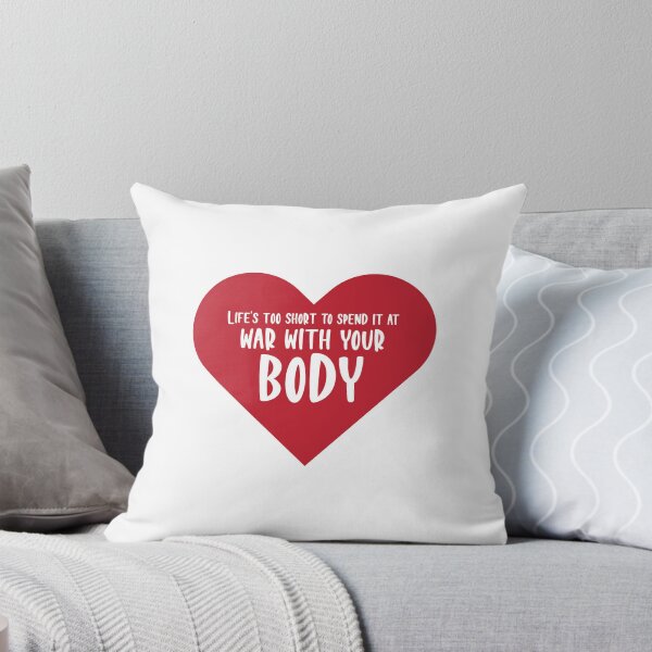 Item preview, Life's too short to spend it at war with your body designed and sold by ReephShop ★★★★★.