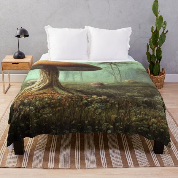 Item preview, Giant Mushroom in the Woods designed and sold by Fungal-Art.