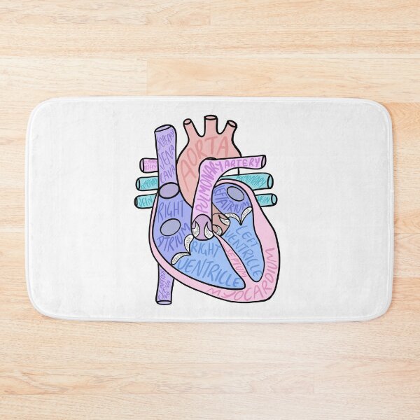 Item preview, Pastel heart anatomy  designed and sold by Mermaidssparkle.