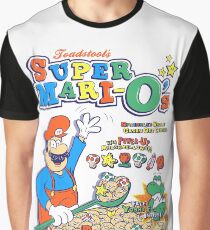 Super Mari-O's - Breakfast of Superstars!! Graphic T-Shirt