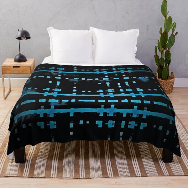 Item preview, Deconstructed Blue & Black Plaid designed and sold by PSCSCo.