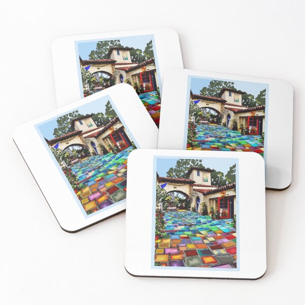 Item preview, Spanish Village Art Center in San Diego  designed and sold by JMSDreamer.