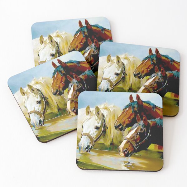 Item preview, Temperance Society Horses by Arthur Wardle designed and sold by KellysComColors.