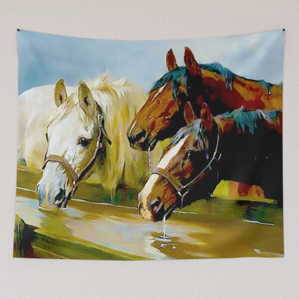 Item preview, Temperance Society Horses by Arthur Wardle designed and sold by KellysComColors.