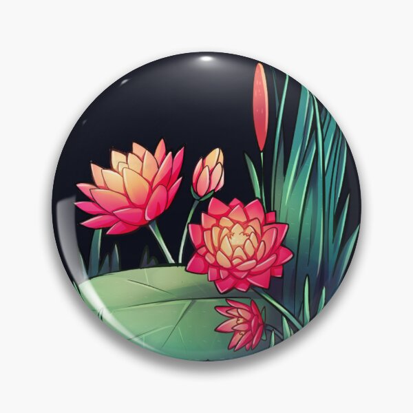 Item preview, Water Lotus Lilies Pond designed and sold by Teho Tune.