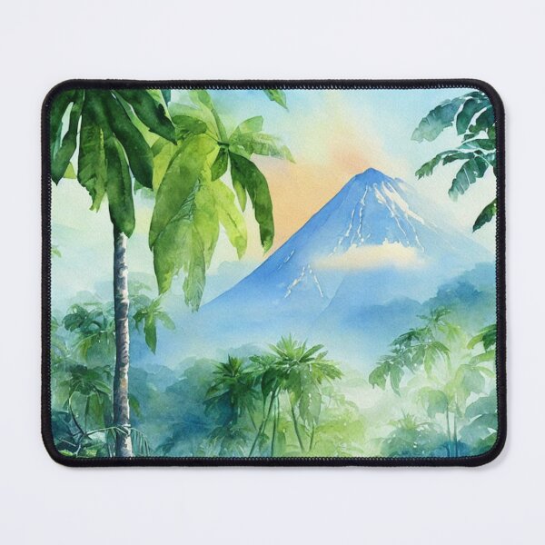 Item preview, Watercolor Amazonian Rainforest Digital Art designed and sold by ArtsyWishesShop.
