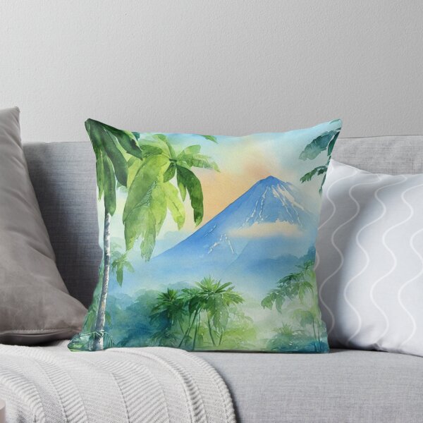 Item preview, Watercolor Amazonian Rainforest Digital Art designed and sold by ArtsyWishesShop.
