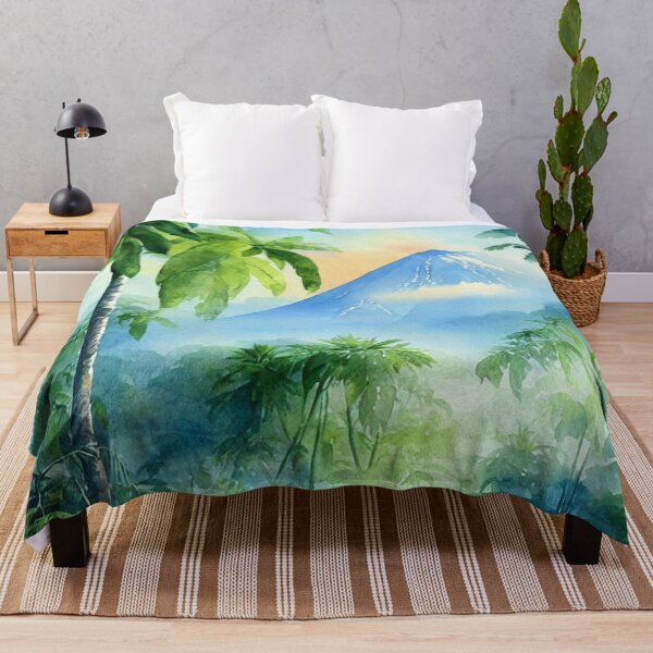 Item preview, Watercolor Amazonian Rainforest Digital Art designed and sold by ArtsyWishesShop.