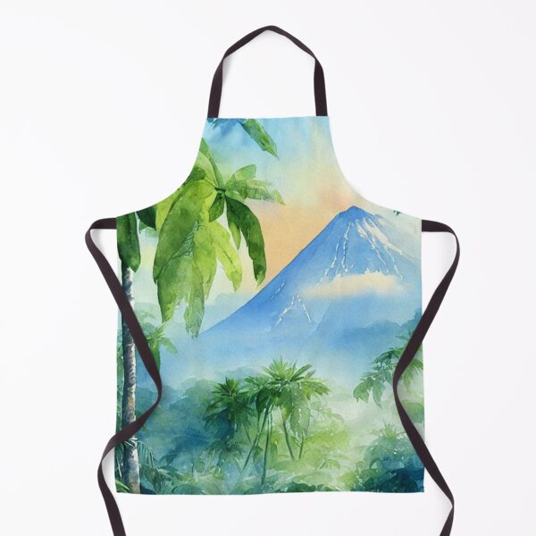 Item preview, Watercolor Amazonian Rainforest Digital Art designed and sold by ArtsyWishesShop.
