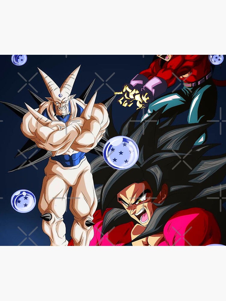 Gogeta SSJ4 and Omega Shenron  Mouse Pad for Sale by Anime and