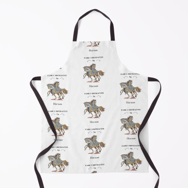 Item preview, Easily distracted by Horses in Brown designed and sold by Horse-Aholic.